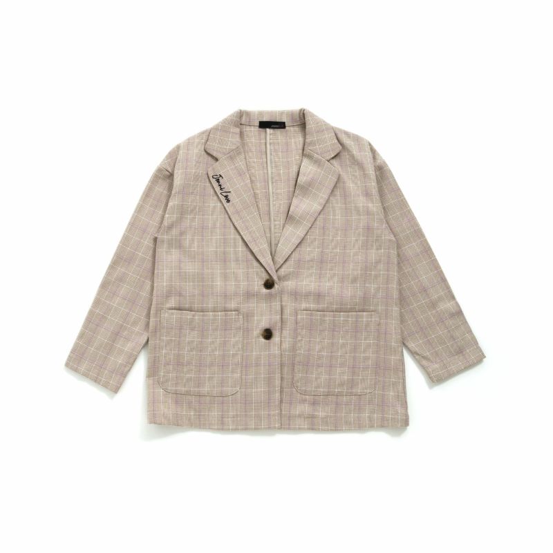 【関税込み】GANNI ベージュ チェック テーラードジャケット 楽天市場】GANNI ガニー ジャケット Check Suiting Cropped