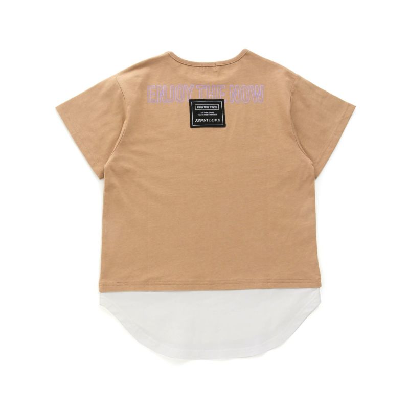 期間限定67%OFF】接触冷感レイヤード風ロング丈Tシャツ の商品 期間限定67%OFF】接触冷感レイヤード風ロング丈Tシャツ の商品