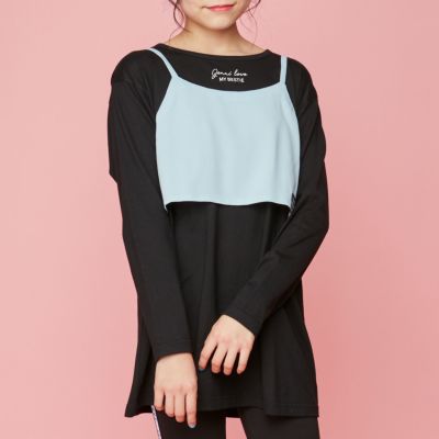 グラデーションテープロング丈ロンT の商品ページ| JENNI Online Shop