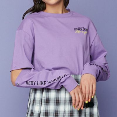 メッシュレイヤード袖BIGロンT の商品ページ| JENNI Online Shop