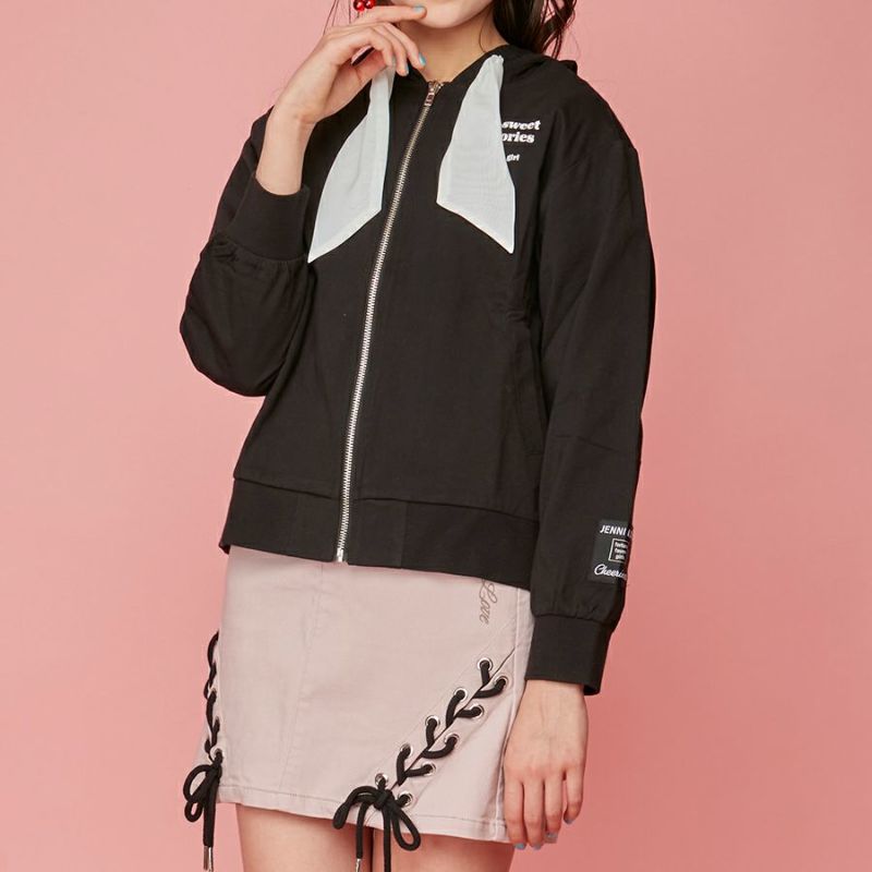 60％OFF】防蚊シフォンリボンZIPパーカー の商品ページ| JENNI
