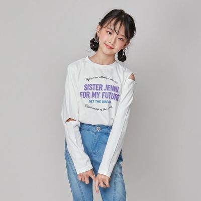 レイヤード風ロング丈ロンT の商品ページ| JENNI Online Shop