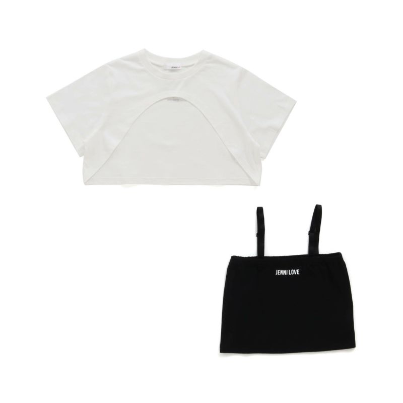 期間限定65%OFF】Tシャツ+キャミソールセット の商品ページ