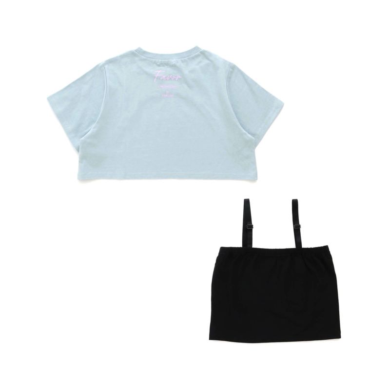 期間限定65%OFF】Tシャツ+キャミソールセット の商品ページ