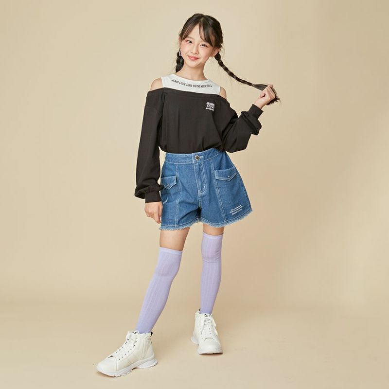 レイヤード風ロング丈ロンT の商品ページ| JENNI Online Shop