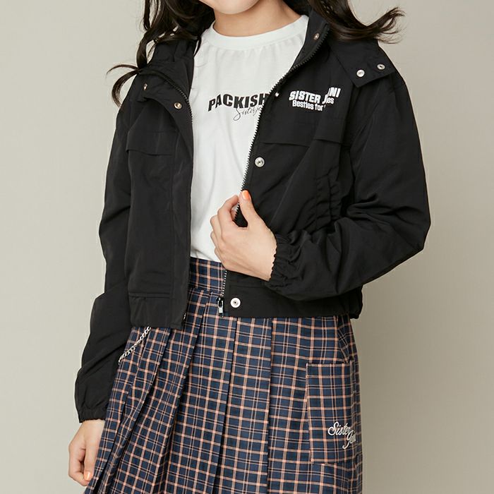 レビュー高評価の商品 60％OFF】【はっ水加工】フード取り外しショート丈ブルゾン の レディースウェア