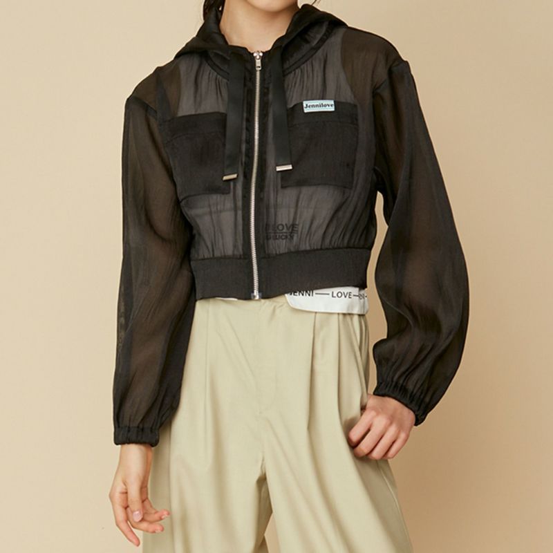 50％OFF】ボリュームスリーブシアーブルゾン の商品ページ