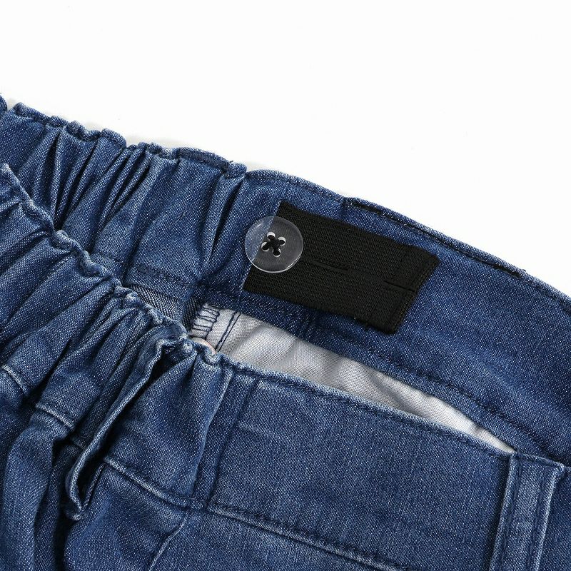 50％OFF】【UVカット】【ストレッチデニム】【ウエスト調整可能
