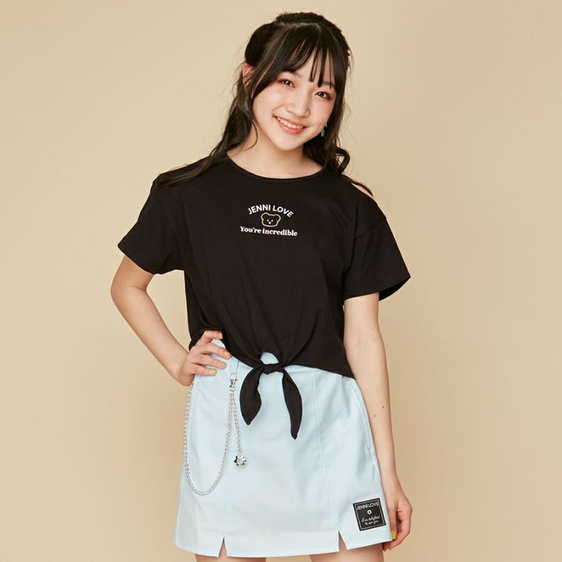 前結び肩あきTシャツ の商品ページ| JENNI Online Shop