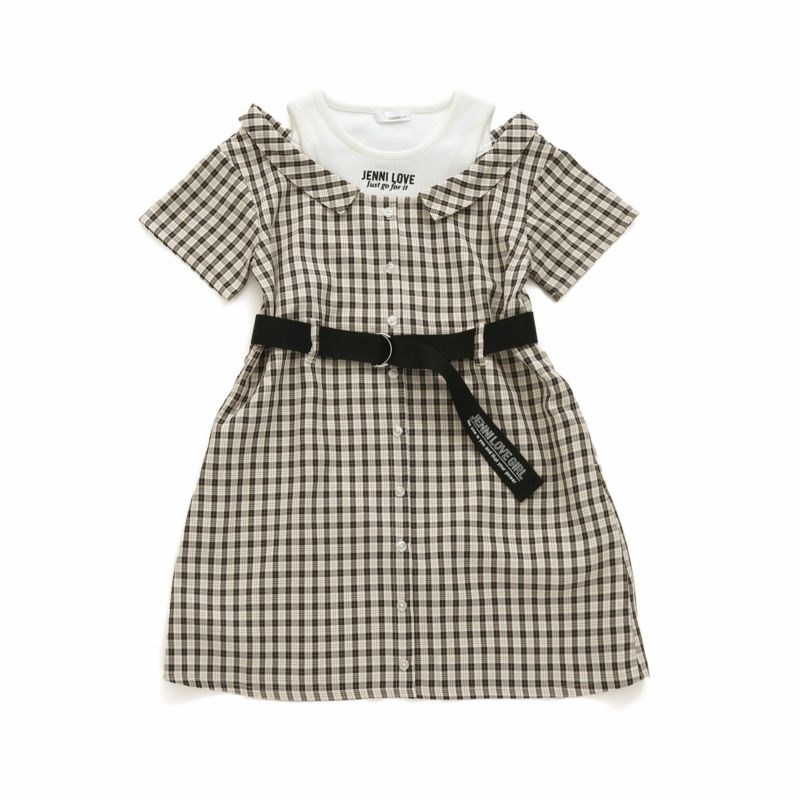 50％OFF】ベルト付きドッキングワンピ の商品ページ| JENNI
