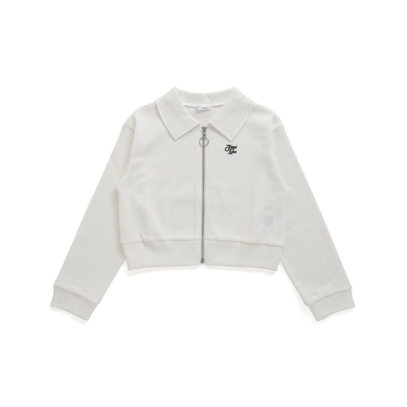 人気ブランドからコーディネートを探す ワッフルショート丈ZIPカーデ の商品ページ| Shop Online JENNI ジャケット・アウター
