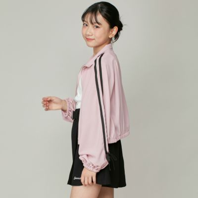 R♡R■新品 ジェニィラブ■裏ボア配色ジップパ－カ－ 140 R♡R様専用□新品 ジェニィラブ□裏ボア配色ジップパ－カ－ 140