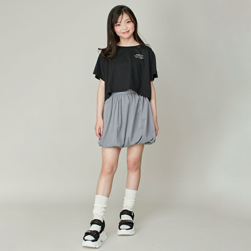 肩あきフラワーチャームZIP短丈T の商品ページ| JENNI Online Shop