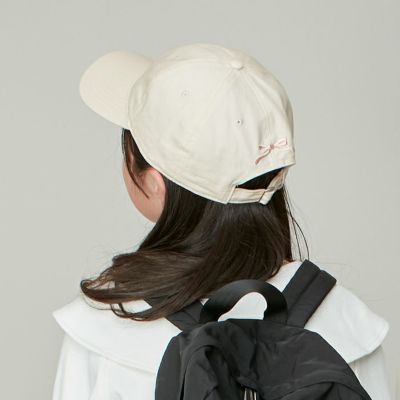 新品】しぃちゃん プロデュース キャップ アイボリー 白
