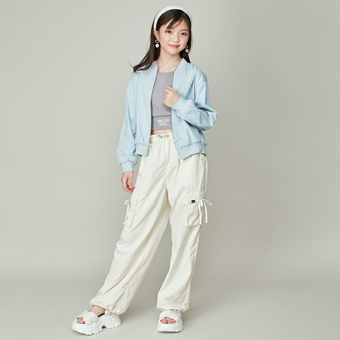 配色ししゅうZIPブルゾン の商品ページ| JENNI Online Shop