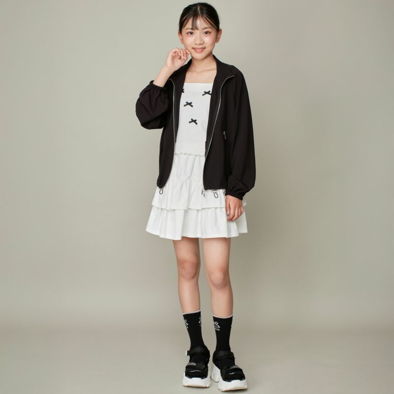 ☆韓国の人気☆【GROVE】☆22FW TONY JUMPE.R☆ブルゾン☆ SHIPS any: WONDERSHAPE(R) 4WAY ストレッチ ショート ブルゾン