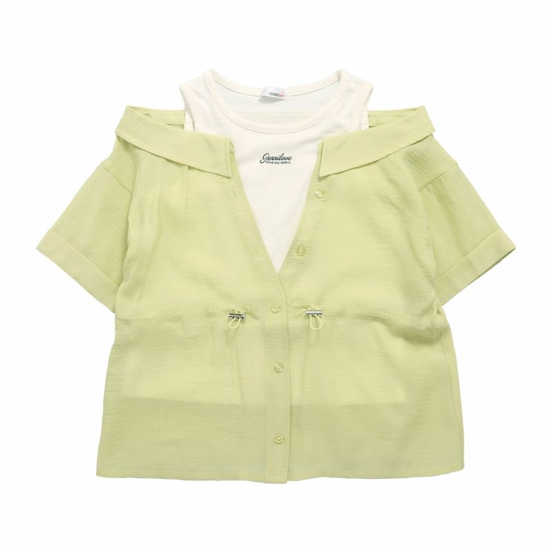 肩あきドッキングシアーシャツ の商品ページ| JENNI Online Shop