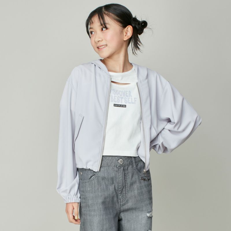 セミシアーすそドロストZIPパーカー の商品ページ| JENNI Online