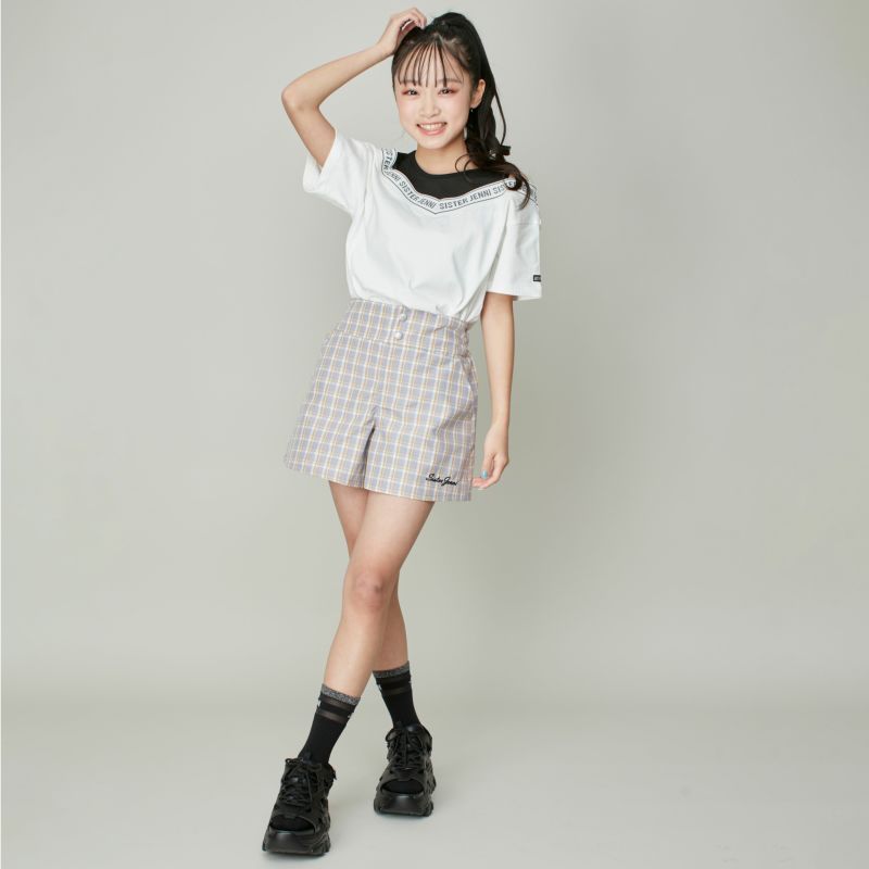 肩あきレイヤード風ロゴTシャツ の商品ページ| JENNI Online Shop