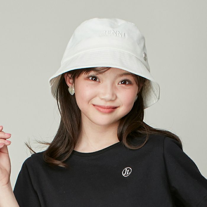 JENNI Online Shop｜プレート付き3Dロゴバケットハット