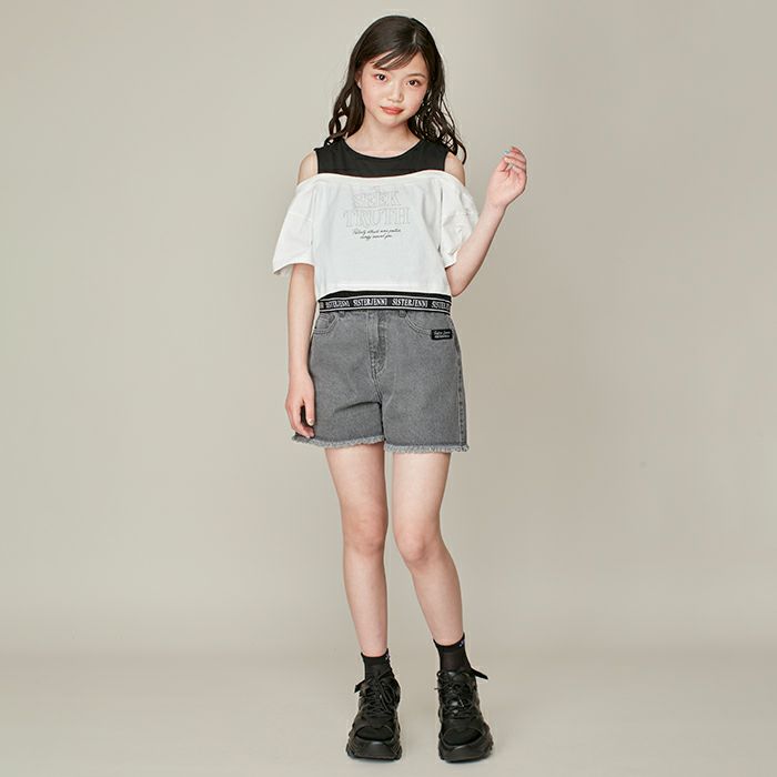 肩あきレイヤード風短丈T の商品ページ| JENNI Online Shop