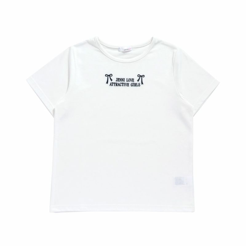 リボンししゅうTシャツ の商品ページ| JENNI Online Shop