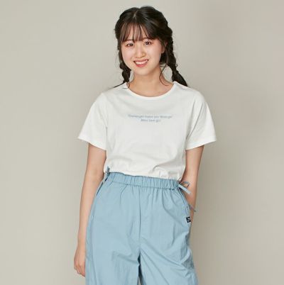 ウエスト調整可能】接触冷感9分丈プリントレギンス の商品ページ