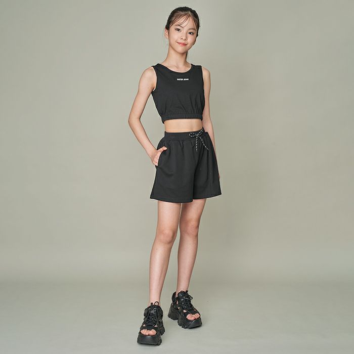 ウエストゴム調整　38 ダイヤ柄　ショート丈パンツ Tuche グンゼ 伝線しにくい ミニダイヤ柄 ひざ下丈 ショート