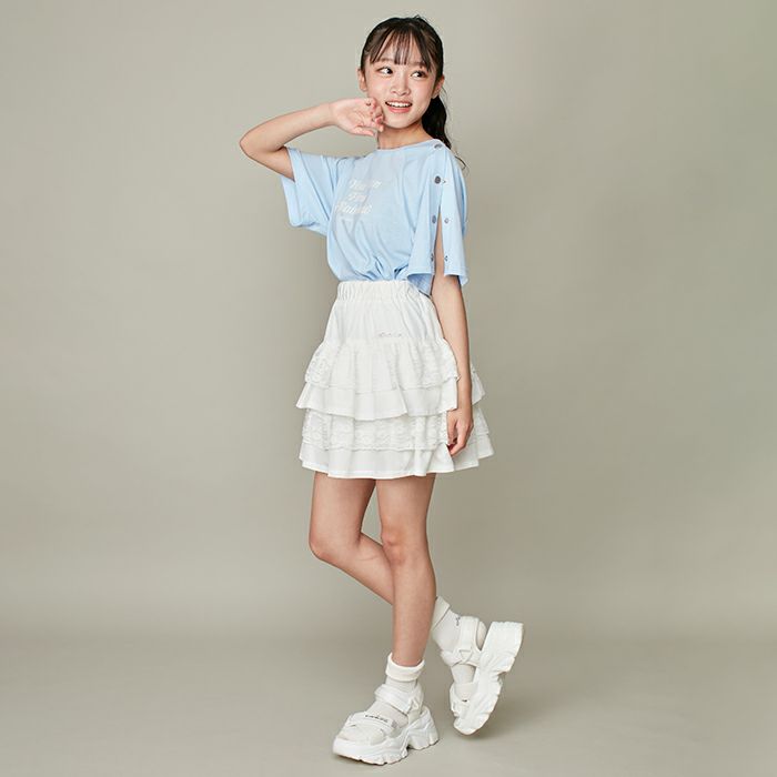 アシメ肩あきビッグTシャツ の商品ページ| JENNI Online Shop