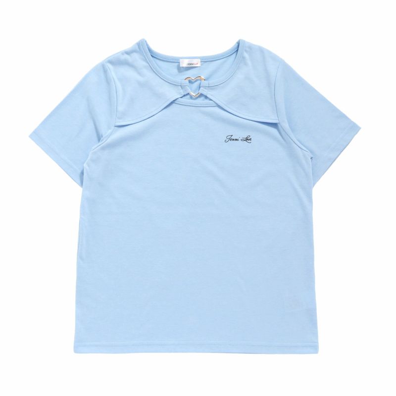 ハートバックルレイヤードTシャツ の商品ページ| JENNI Online Shop